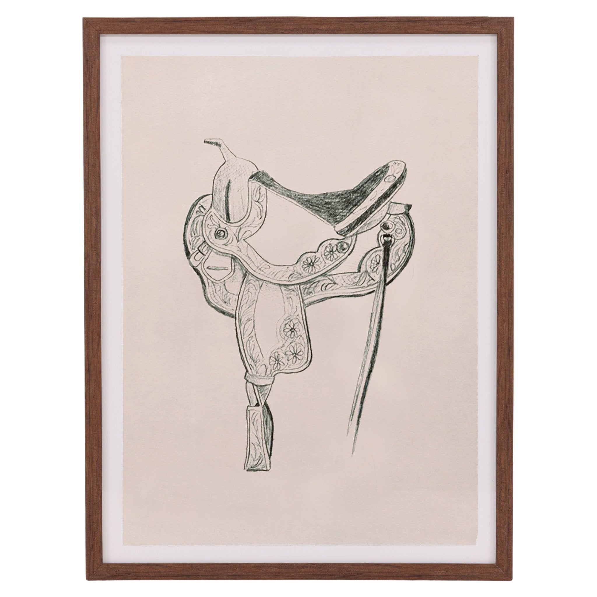 Equestrian II Artwork White Cliff Studio Abstract Art