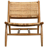 Braxton Teak & Rattan Lounge Chair