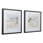 Rocky Mountains Landscape Framed Art Prints - Set of 2 White Cliff Studio Landscape Art