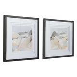 Rocky Mountains Landscape Framed Art Prints - Set of 2 White Cliff Studio Landscape Art
