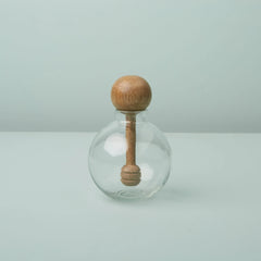 Baylor Honey Jar White Cliff Studio Jars and Cannisters