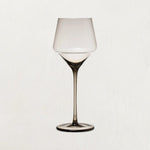 Wine Glass, Smoke Color White Cliff Studio Drinkware