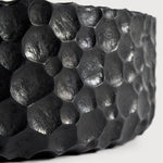 Mahogany Chopped Display Bowl Set in Black White Cliff Studio Bowls and Trays