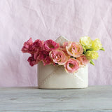 With Love Ceramic Envelope Vase White Cliff Studio Vases and Jars