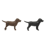 Cast Iron Labrador Decor, Set of 2