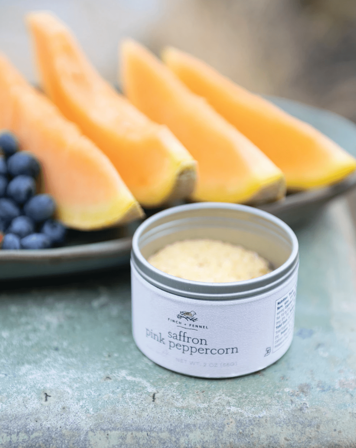 Saffron Pink Peppercorn Sea Salt White Cliff Studio Salts