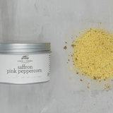 Saffron Pink Peppercorn Sea Salt White Cliff Studio Salts