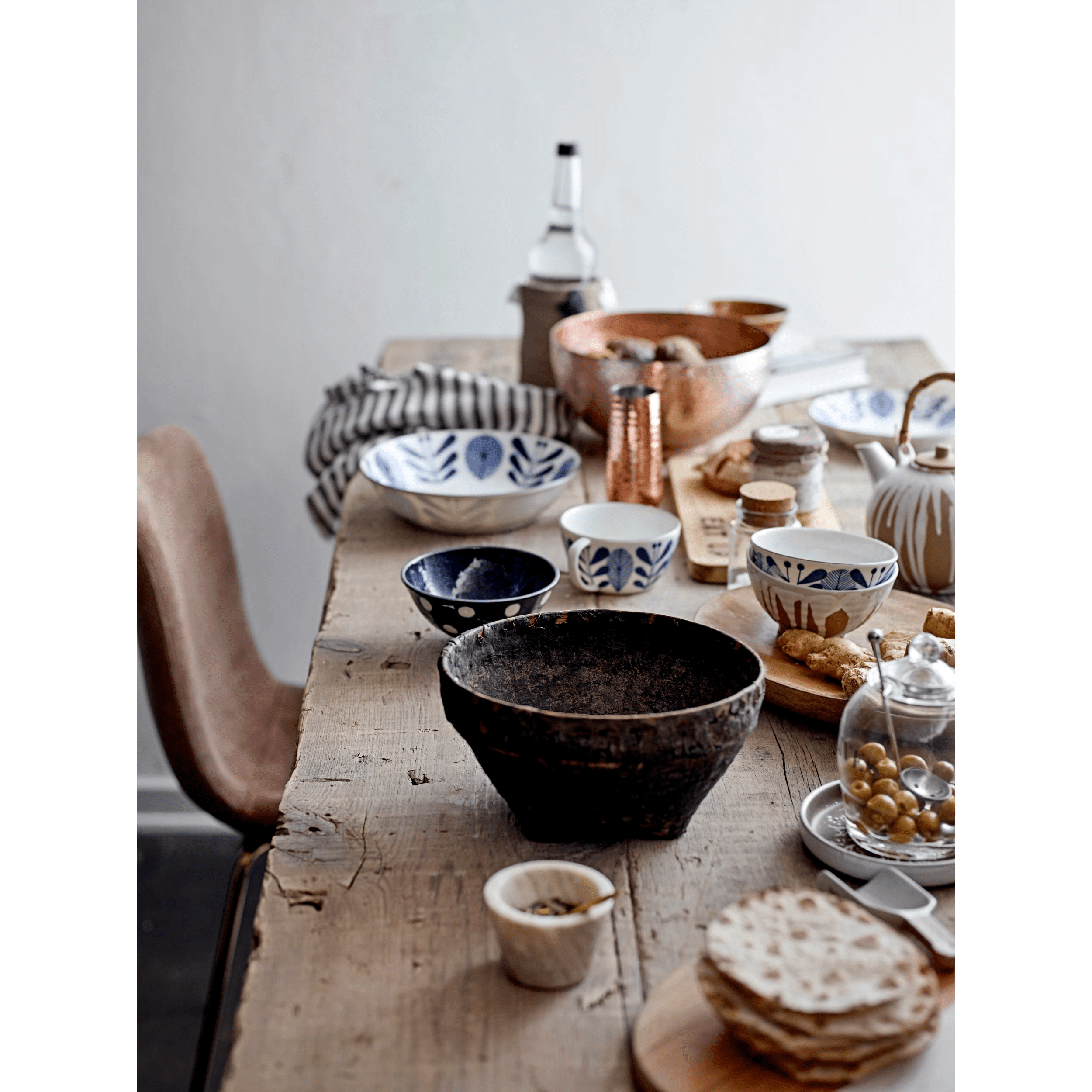 Hammered Stainless Steel Stemless Champagne Flute White Cliff Studio Drinkware