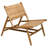 Braxton Teak & Rattan Lounge Chair