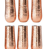 Hammered Stainless Steel Stemless Champagne Flute White Cliff Studio Drinkware