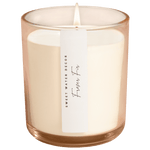 Fraser Fir Soy Candle - Tinted Glass Jar - 12 oz White Cliff Studio Candles and Candle Accessories