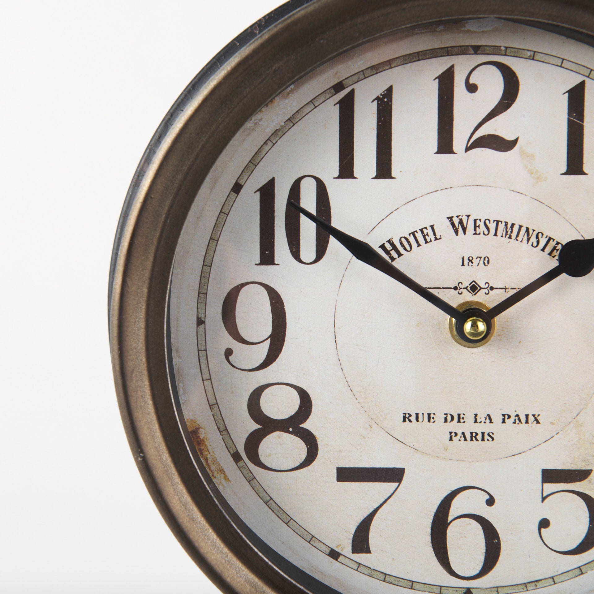Lanston Table Clock