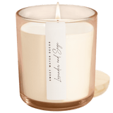 Lavender and Sage Soy Candle - Tinted Glass Jar - 12 oz White Cliff Studio Candles and Candle Accessories