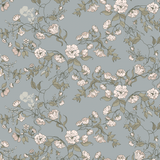Lettie Wallpaper by Ali Anni White Cliff Studio Florals and Botanicals