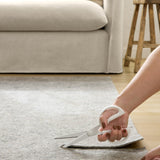 Gripping 3/8" Beige Rug Pad White Cliff Studio Rugs