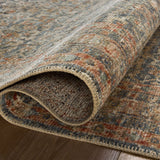 Loloi Heritage Blue / Rust Rug White Cliff Studio Rugs