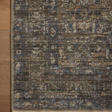 Loloi Heritage Lagoon / Tobacco Rug White Cliff Studio Rugs