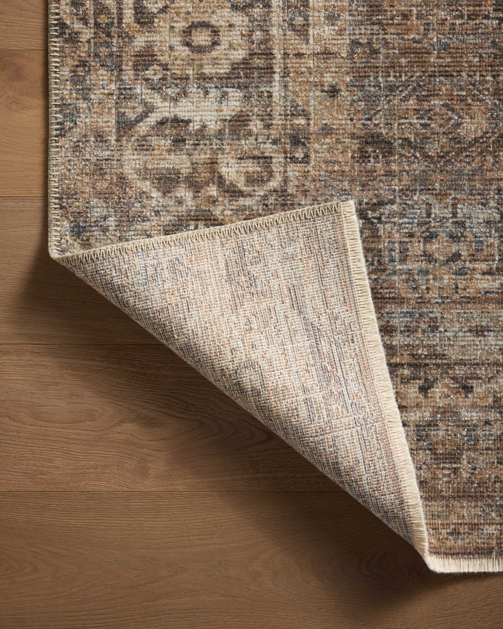 Loloi Heritage Mocha / Denim Rug