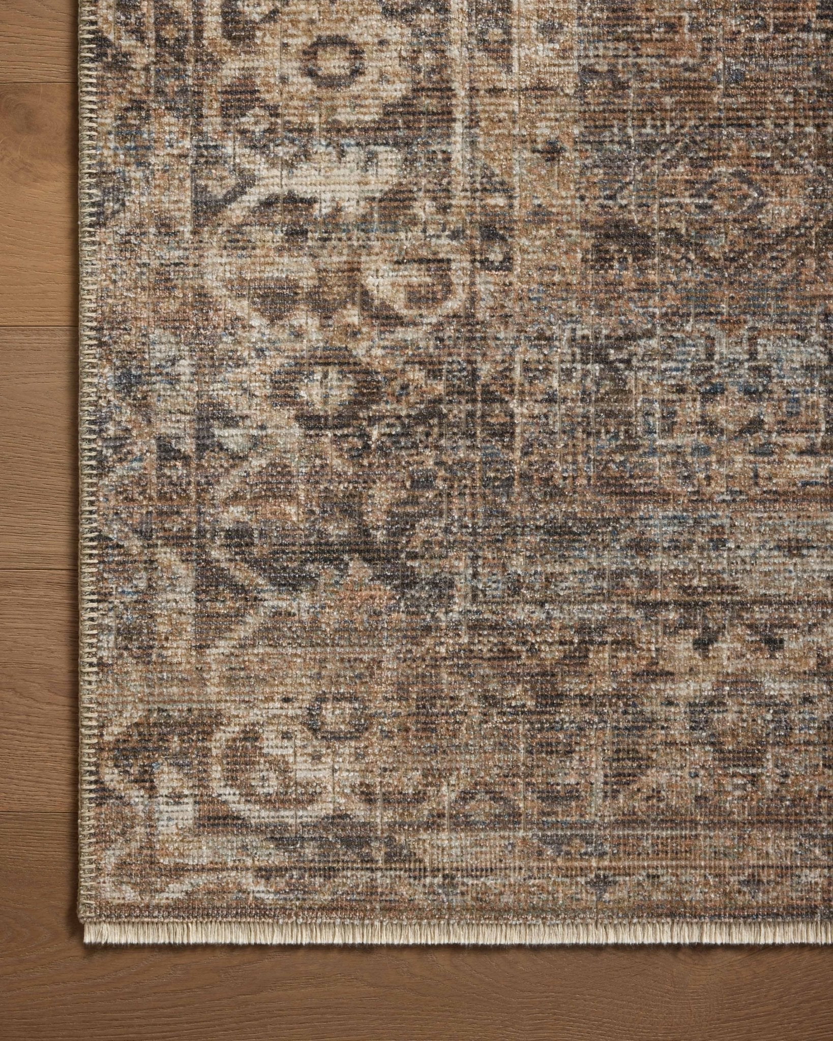Loloi Heritage Mocha / Denim Rug