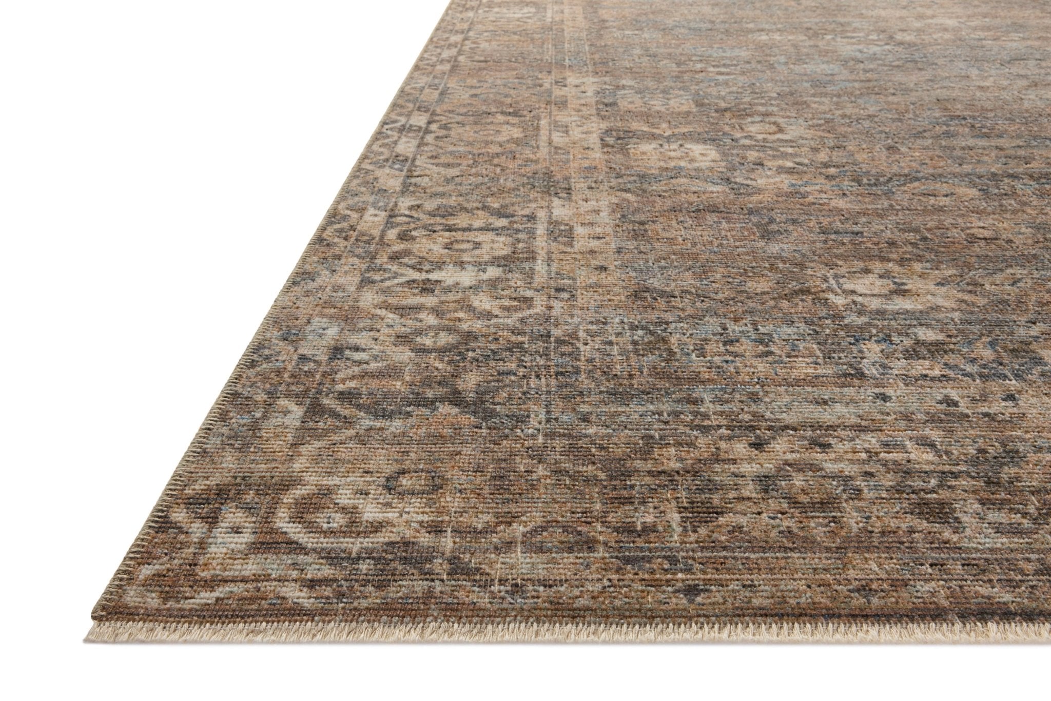 Loloi Heritage Mocha / Denim Rug