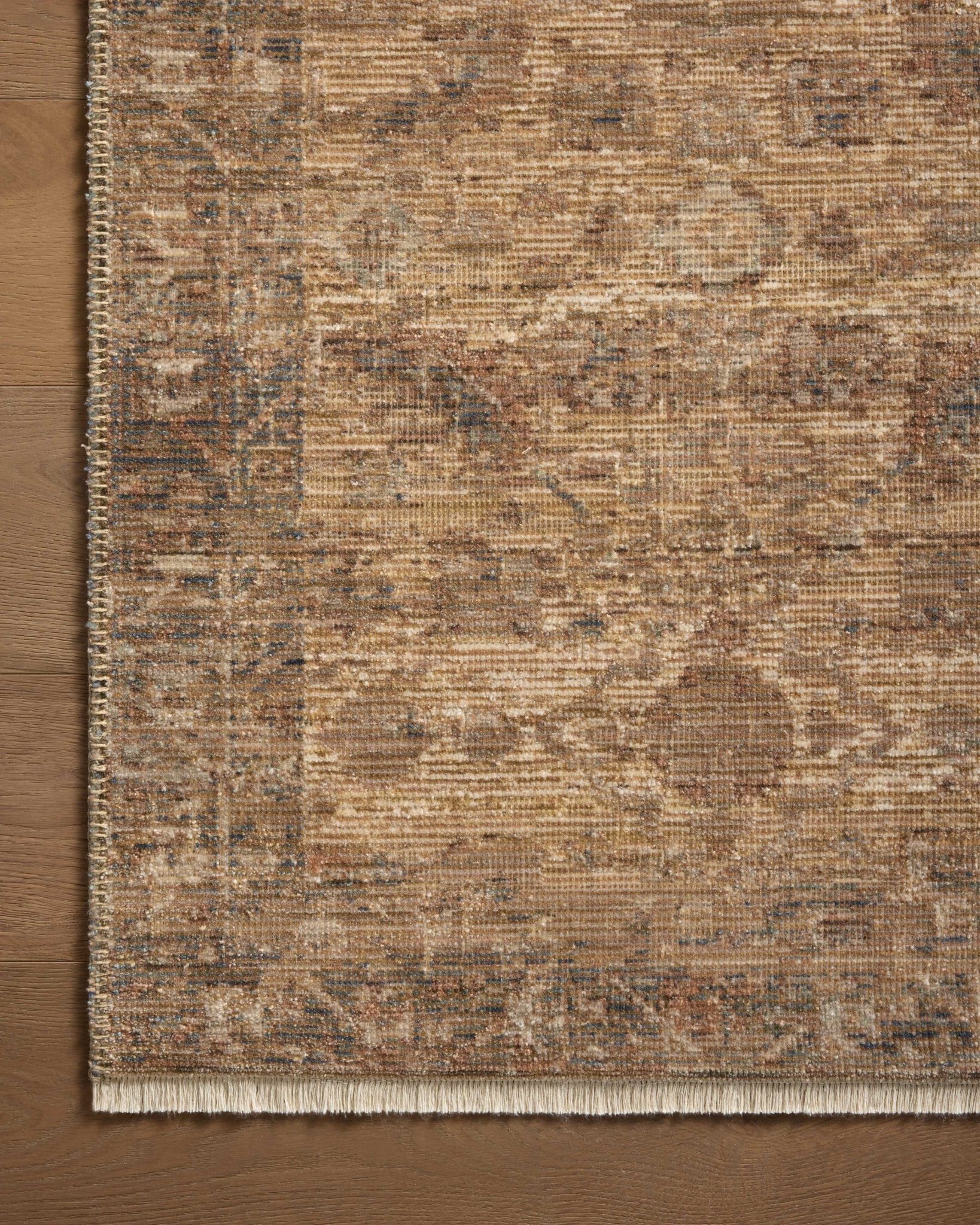 Loloi Heritage Natural / Mist Rug White Cliff Studio Rugs
