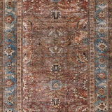 Loloi II Layla Brick / Blue Rug