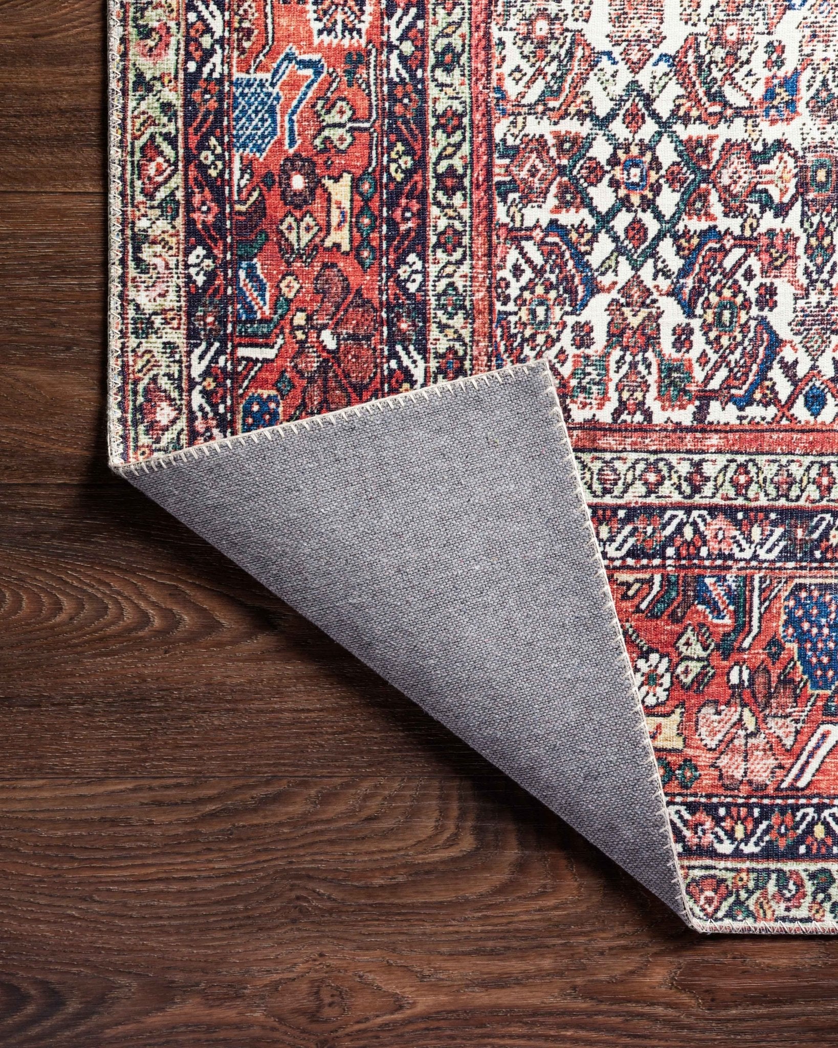 Loloi II Layla Ivory / Brick Rug