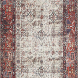 Loloi II Layla Ivory / Brick Rug