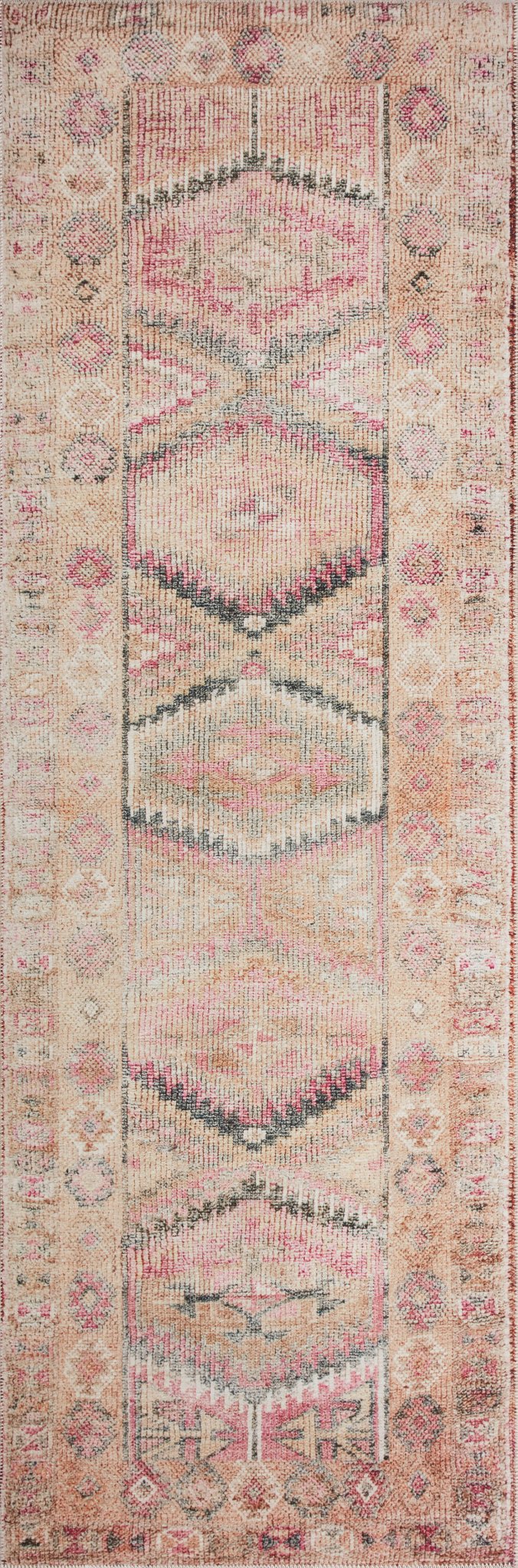Loloi II Layla Pink / Lagoon Rug