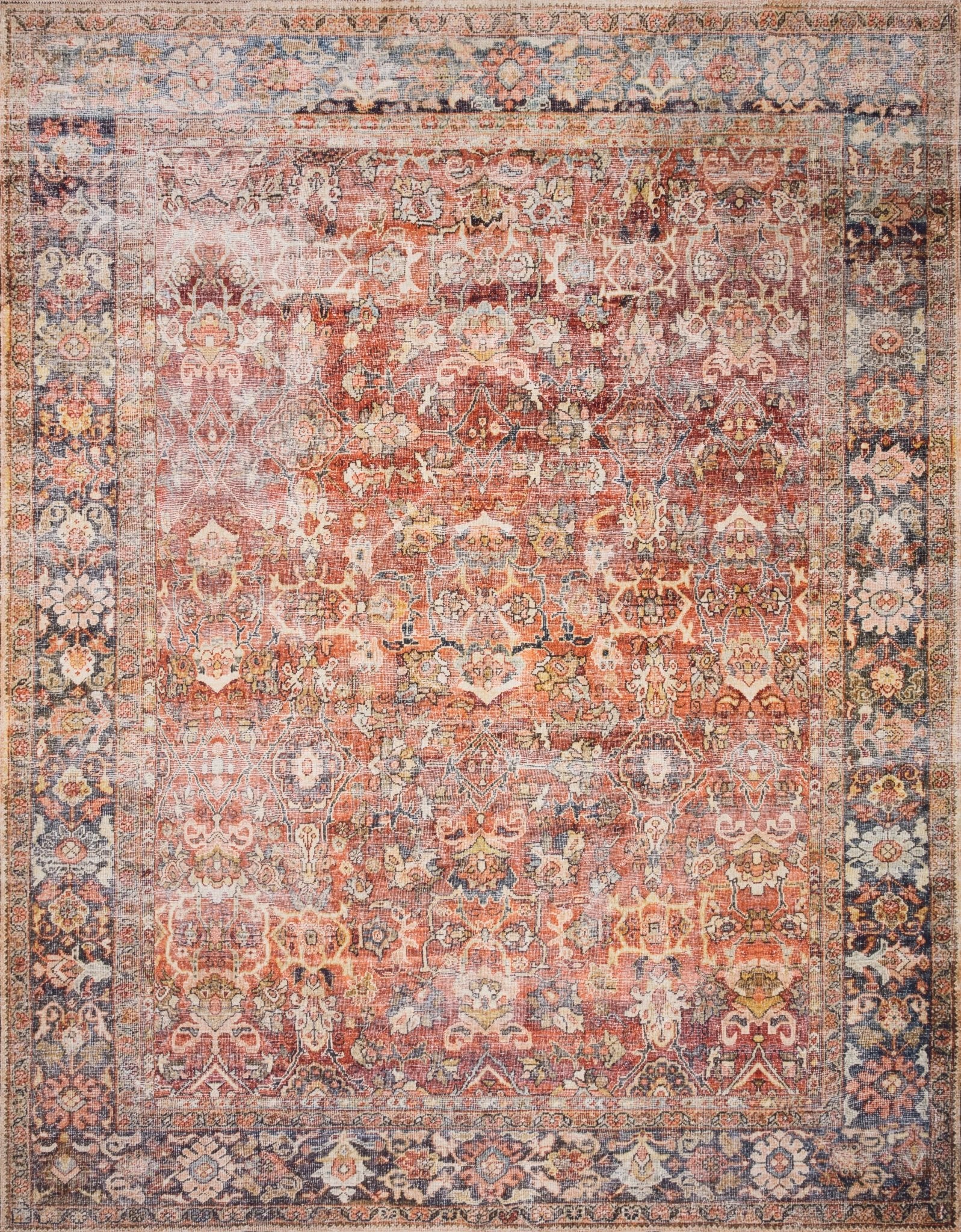 Loloi II Layla Spice / Marine Rug