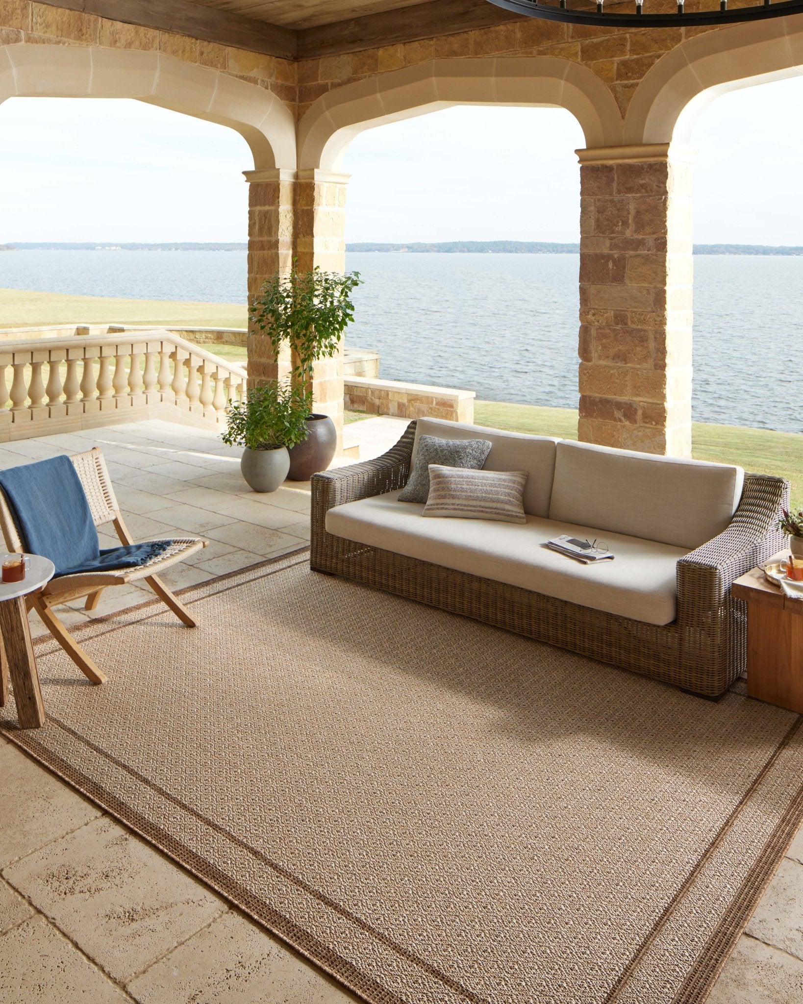 Loloi II Merrick Chestnut / Oatmeal Rug