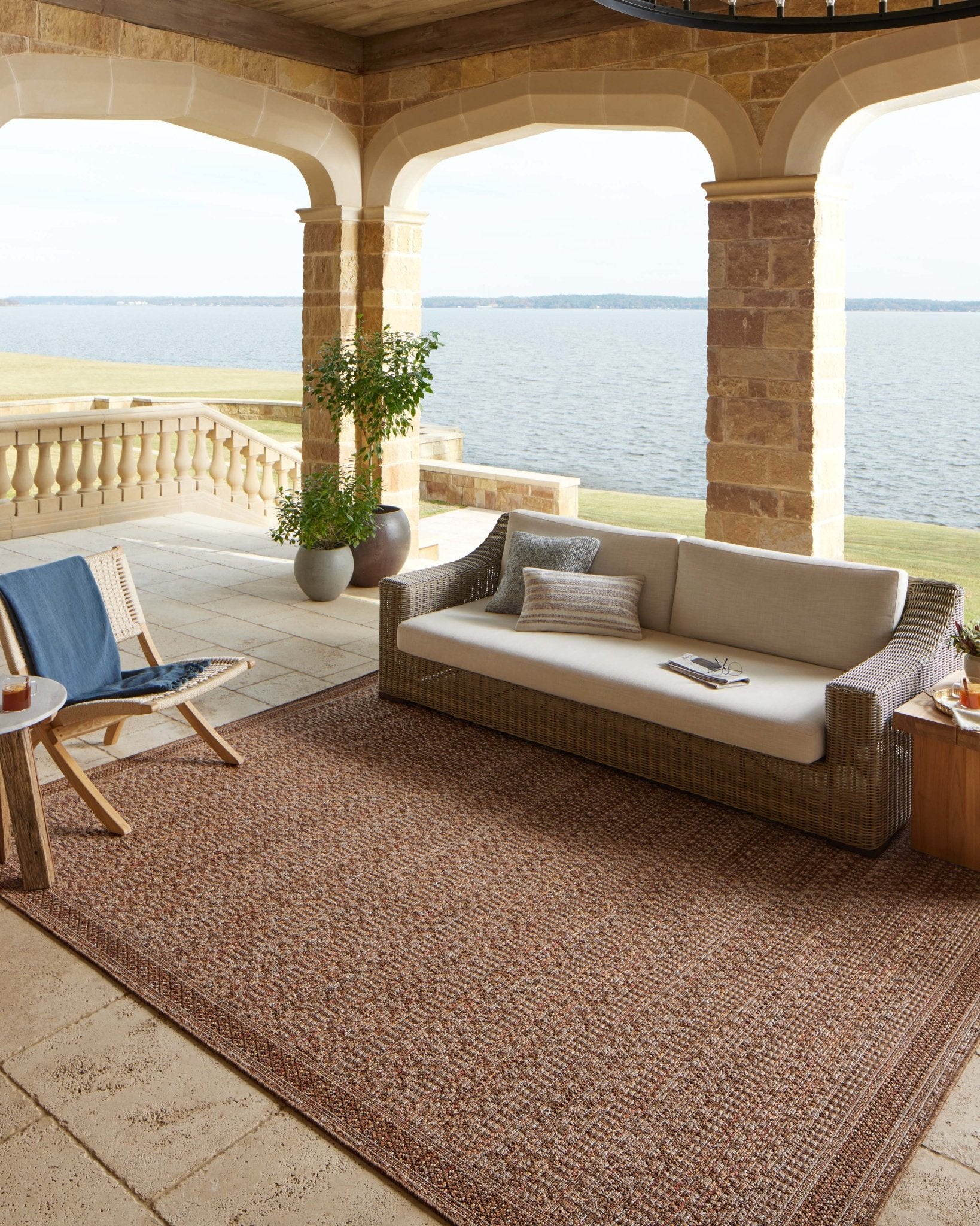Loloi II Merrick Natural / Fiesta Rug