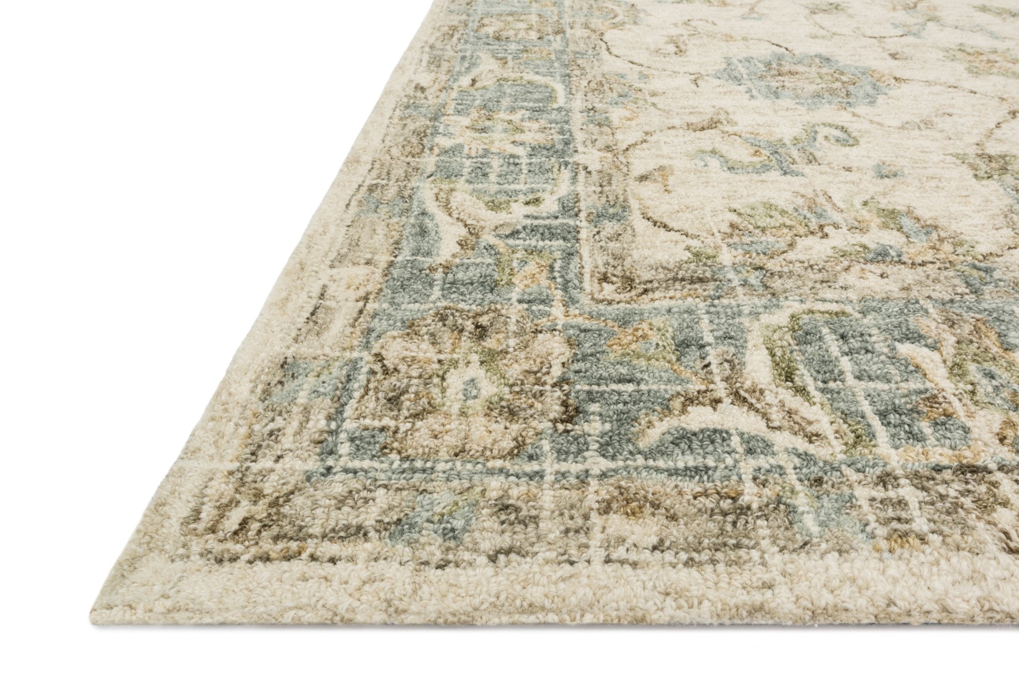 Loloi Julian Ivory / Spa Rug White Cliff Studio Rugs