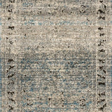 Loloi Millennium Grey / Blue Rug White Cliff Studio Rugs