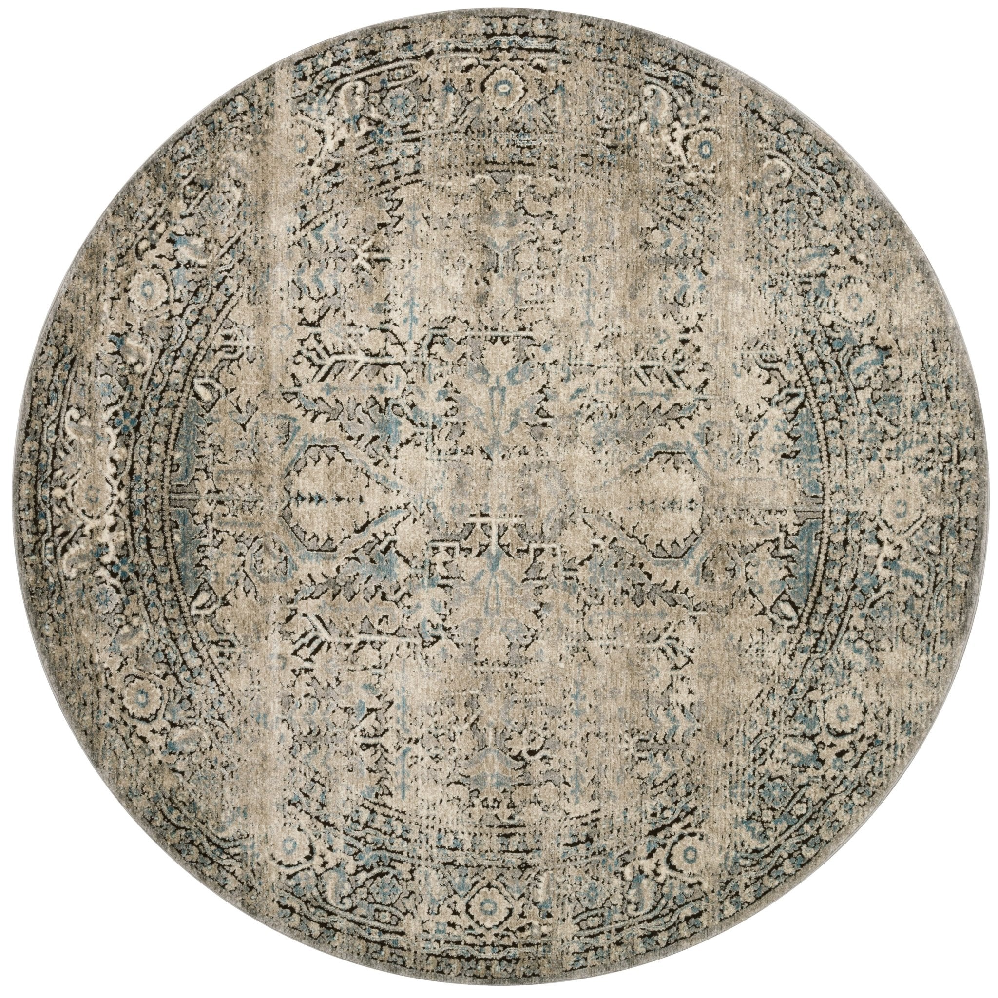 Loloi Millennium Grey / Stone Rug White Cliff Studio Rugs