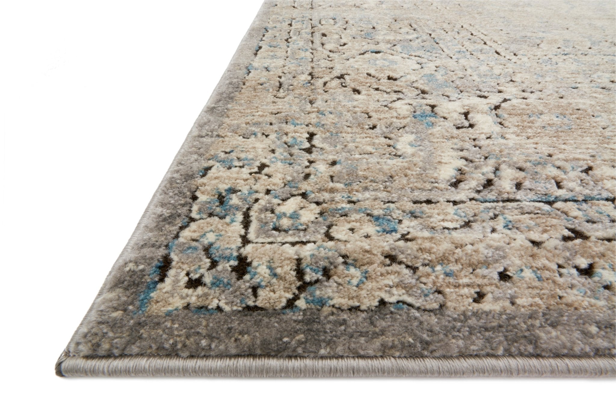 Loloi Millennium Grey / Stone Rug White Cliff Studio Rugs