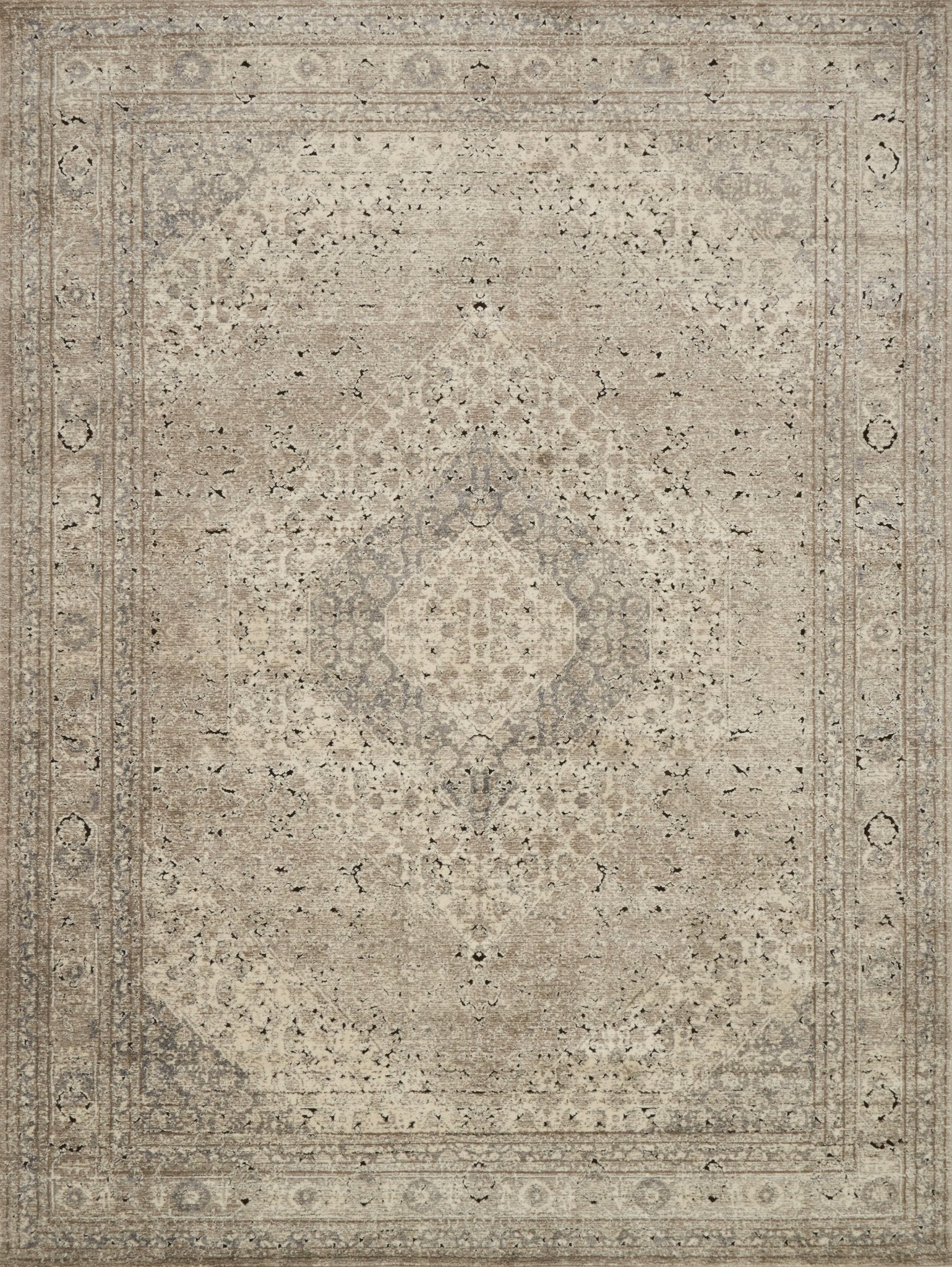 Loloi Millennium Sand / Ivory Rug White Cliff Studio Rugs
