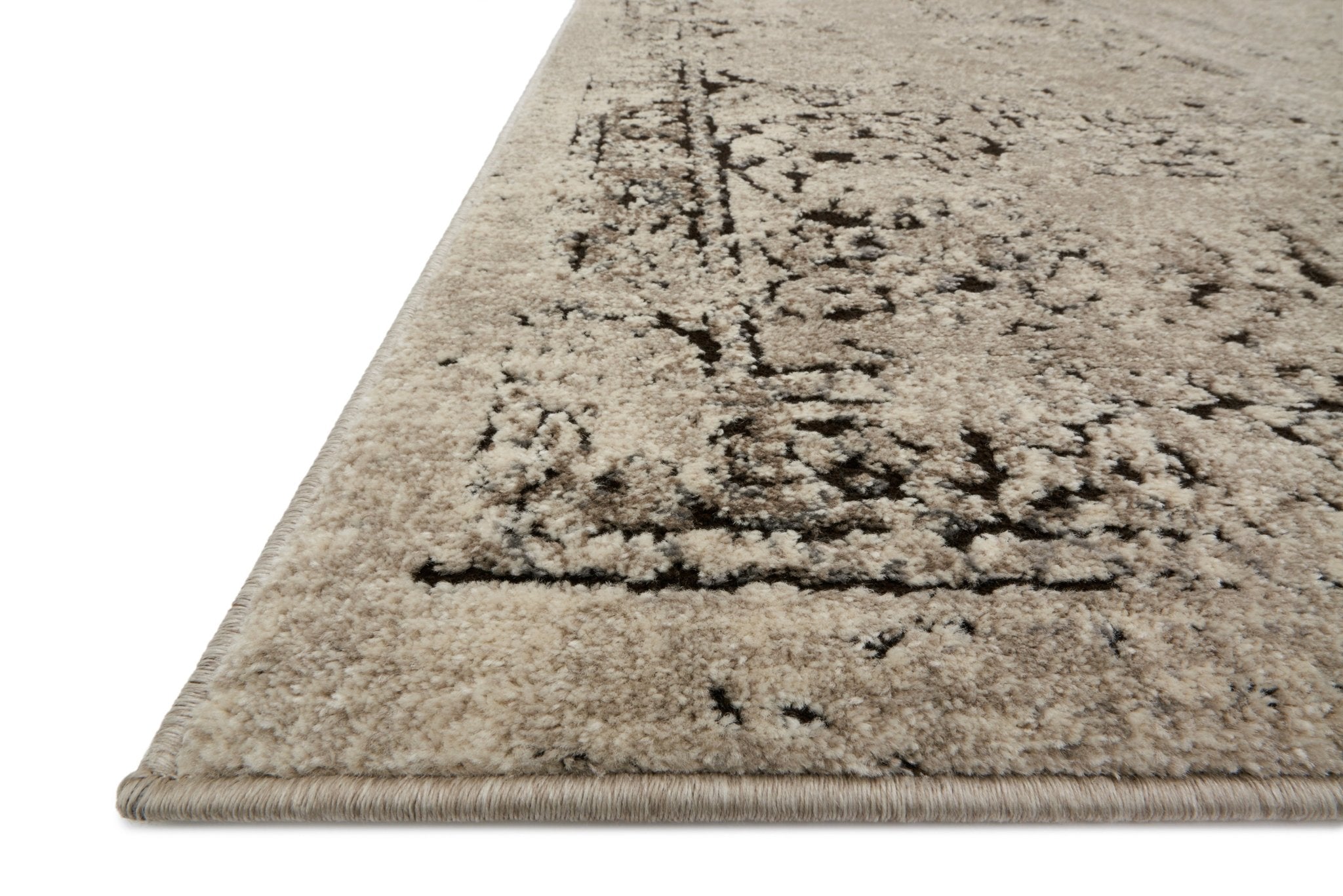 Loloi Millennium Stone / Charcoal Rug White Cliff Studio Rugs