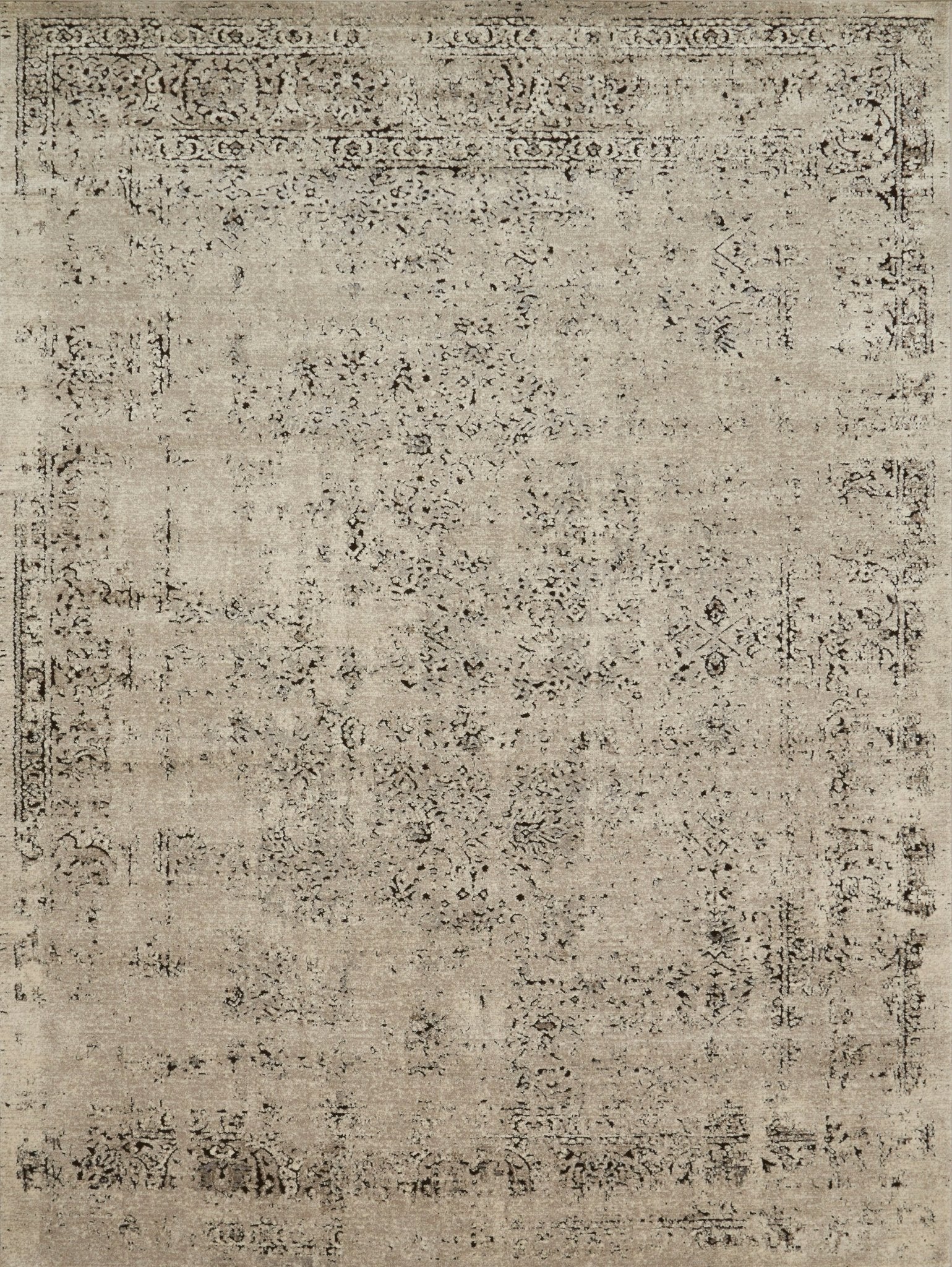 Loloi Millennium Stone / Charcoal Rug White Cliff Studio Rugs