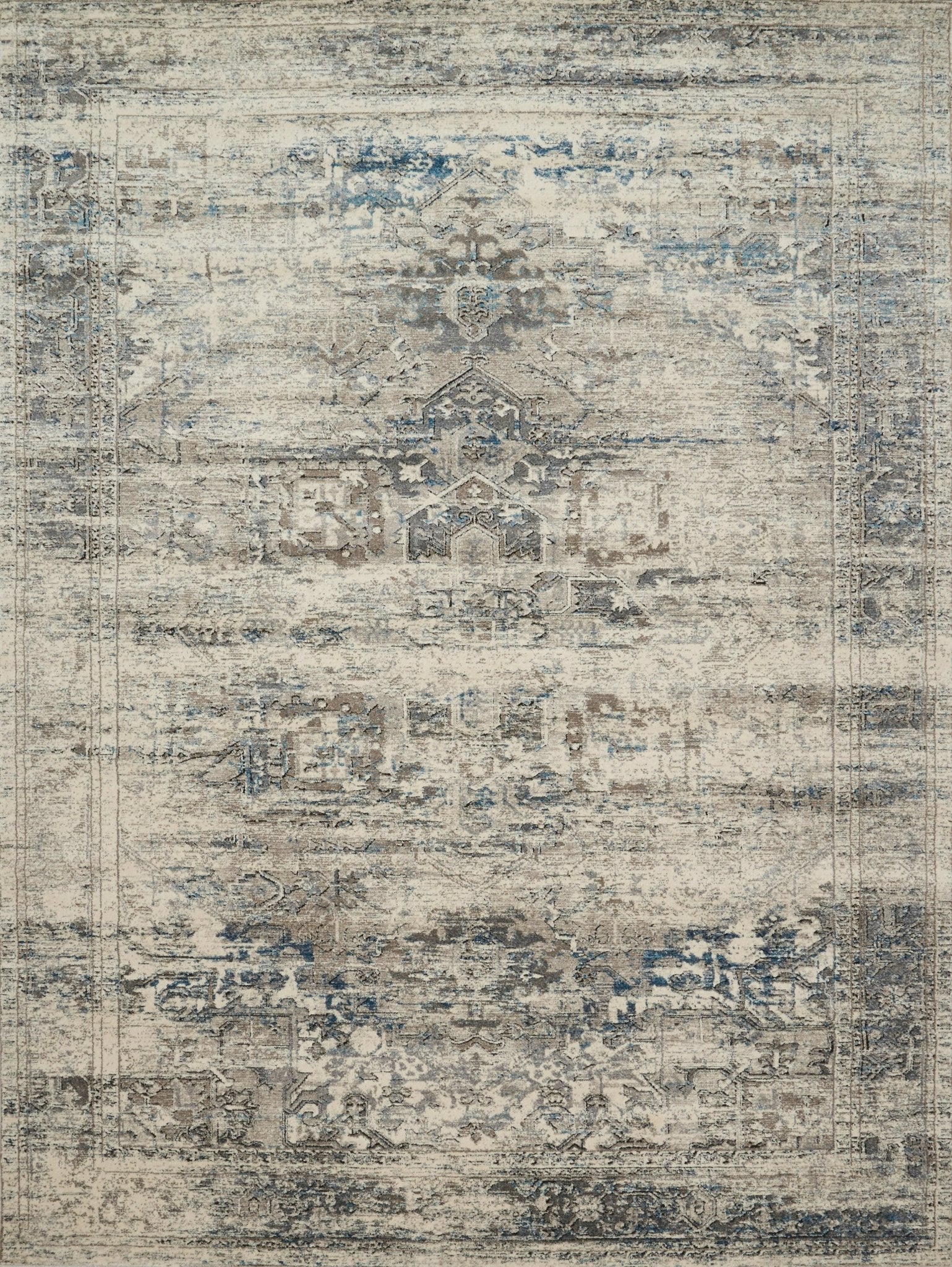 Loloi Millennium Taupe / Ivory Rug White Cliff Studio Rugs