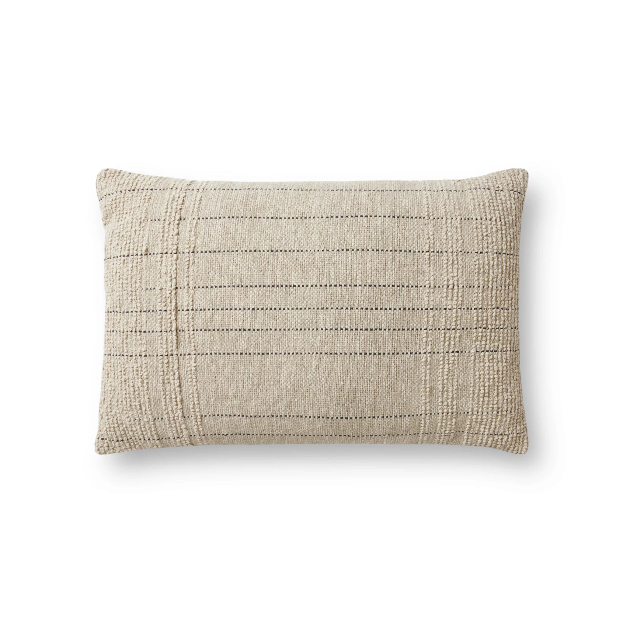 Loloi Natural / Ivory 13'' x 21'' Cover Only Pillow