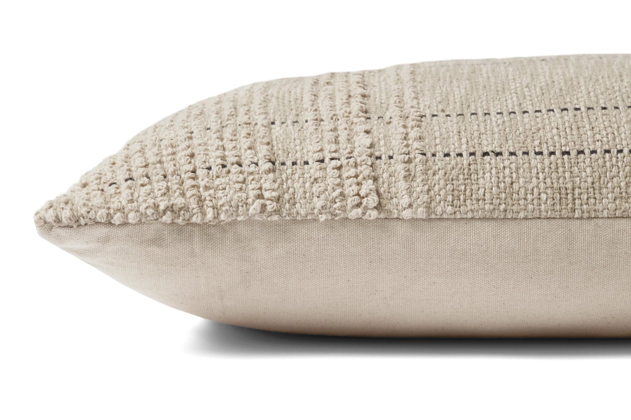 Loloi Natural / Ivory 13'' x 21'' Cover Only Pillow