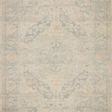 Loloi Priya Bone / Bluestone Rug White Cliff Studio Rugs