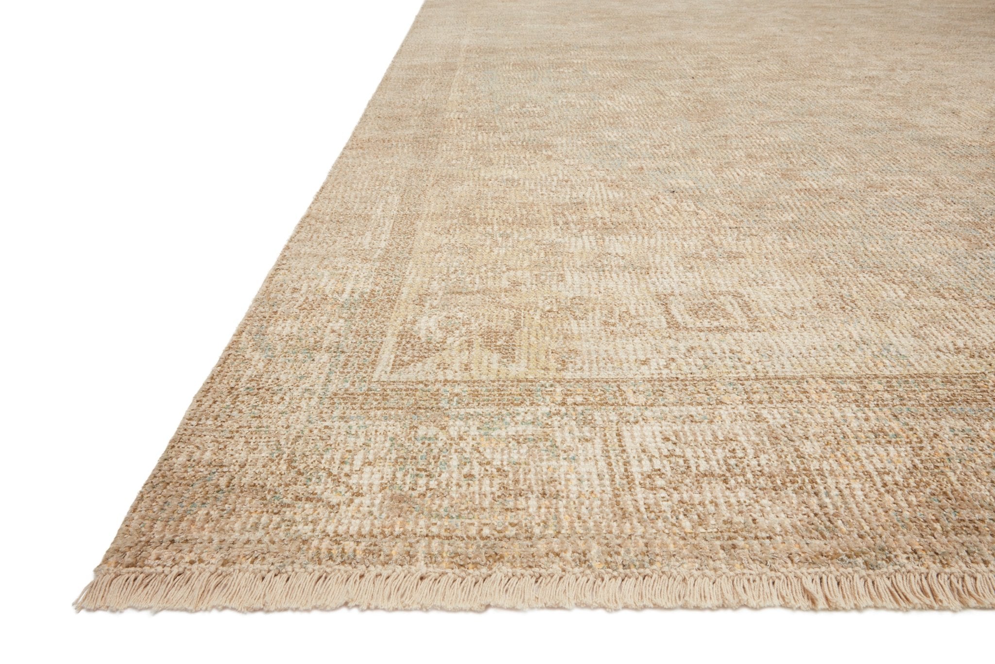 Loloi Priya Ocean / Ivory Rug White Cliff Studio Rugs