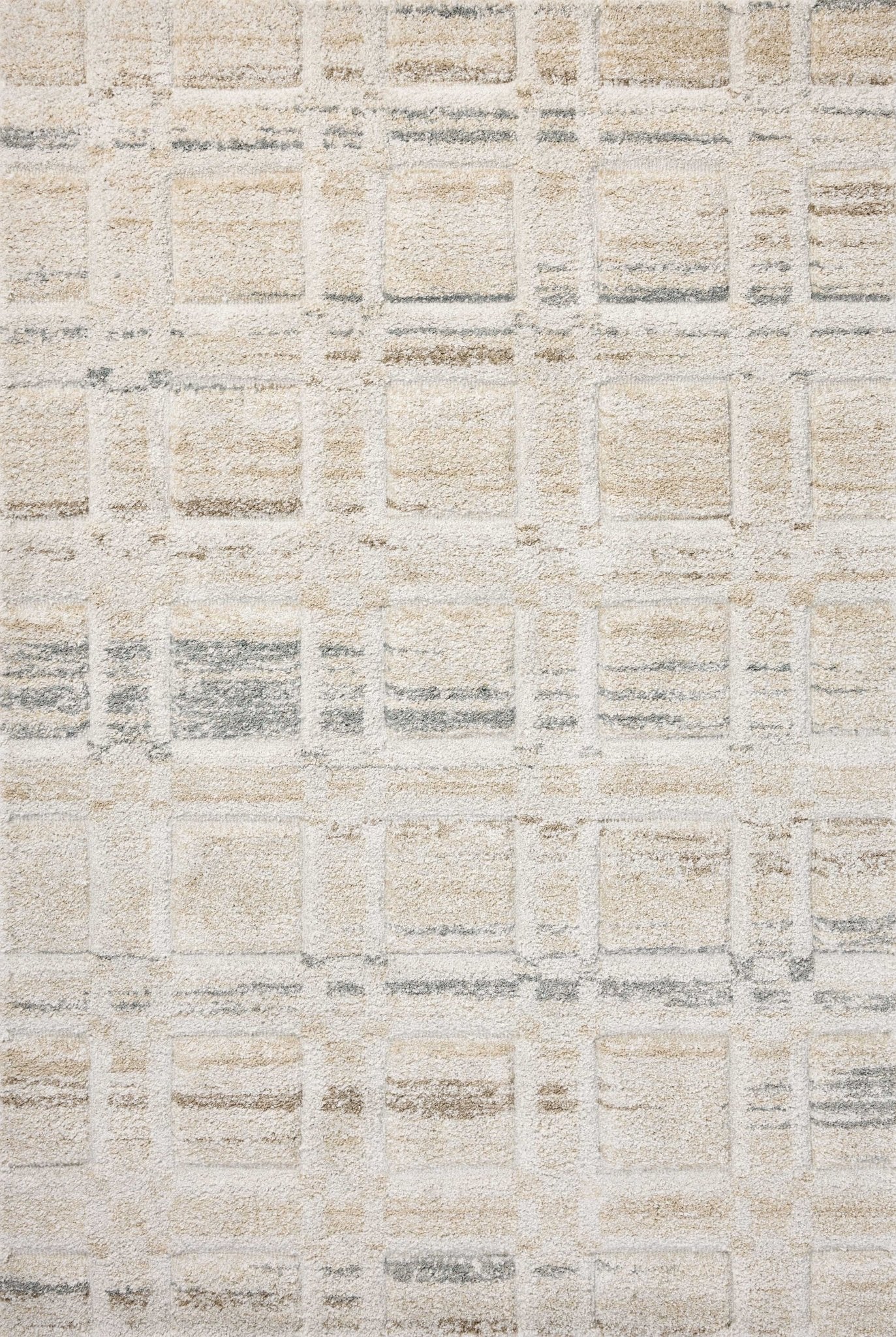 Loloi Silas Bone / Multi Rug White Cliff Studio Rugs
