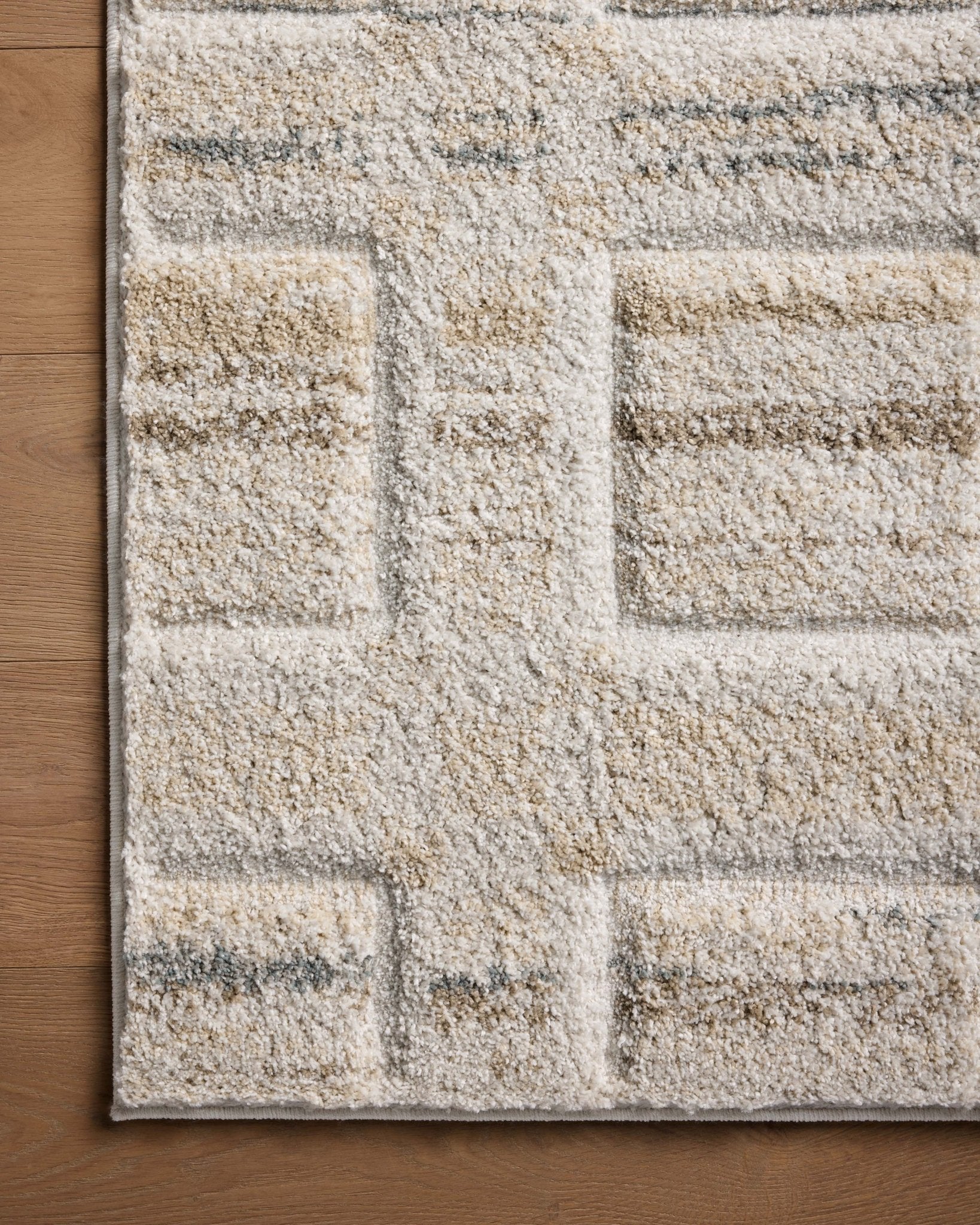 Loloi Silas Bone / Multi Rug White Cliff Studio Rugs