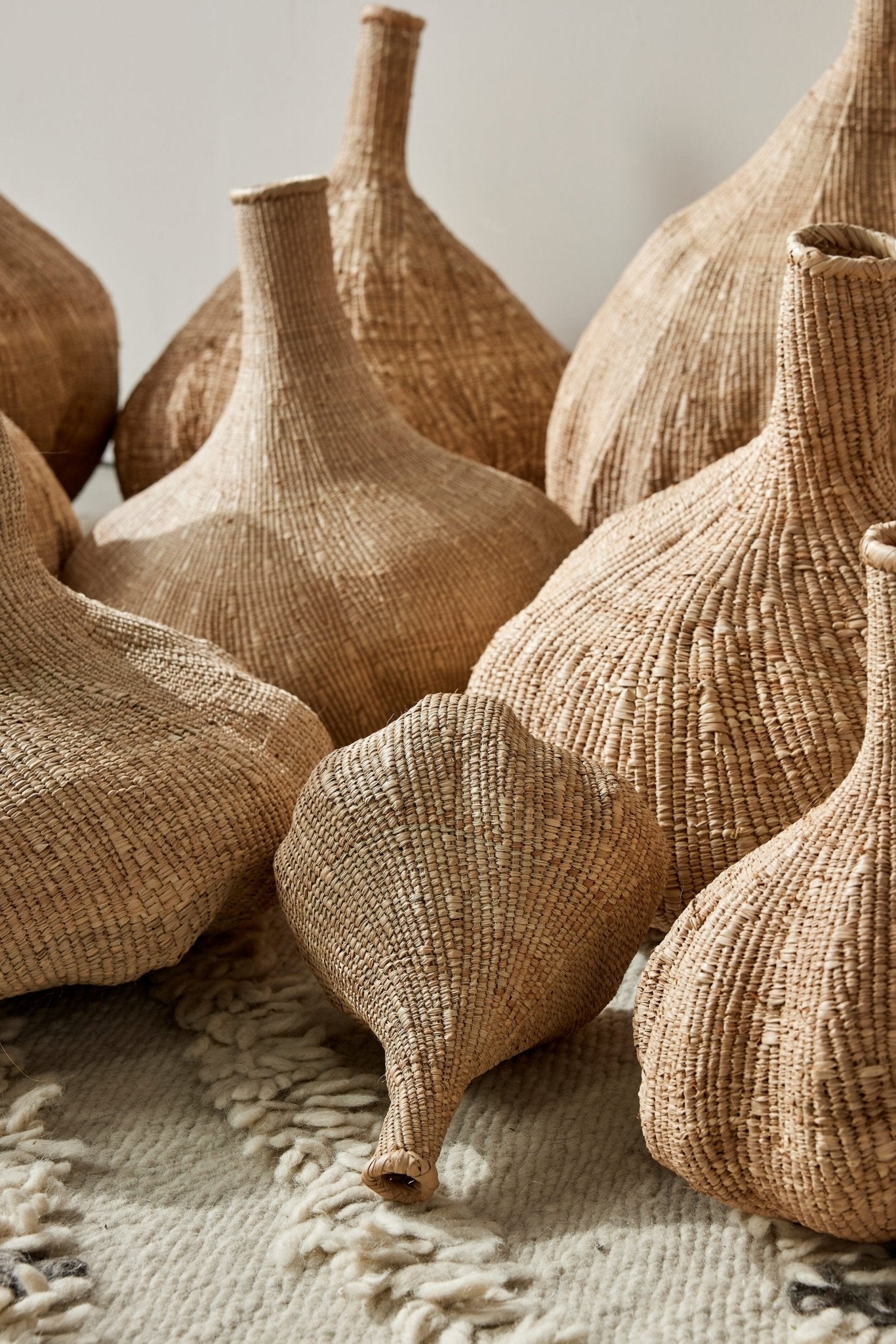 Long - Necked Ilala Garlic Gourd Basket