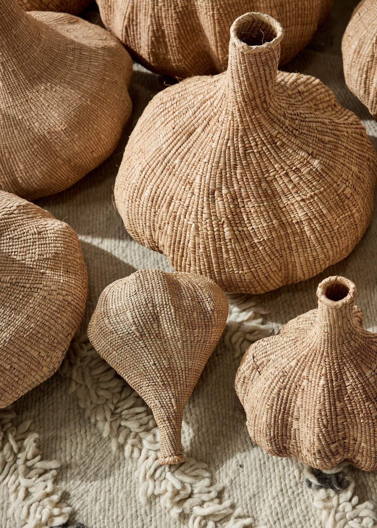 Long - Necked Ilala Garlic Gourd Basket