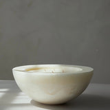 Luxurious Coconut Wax Crystal Candle - White Tea Ginger Scent White Cliff Studio Candles and Candle Accessories