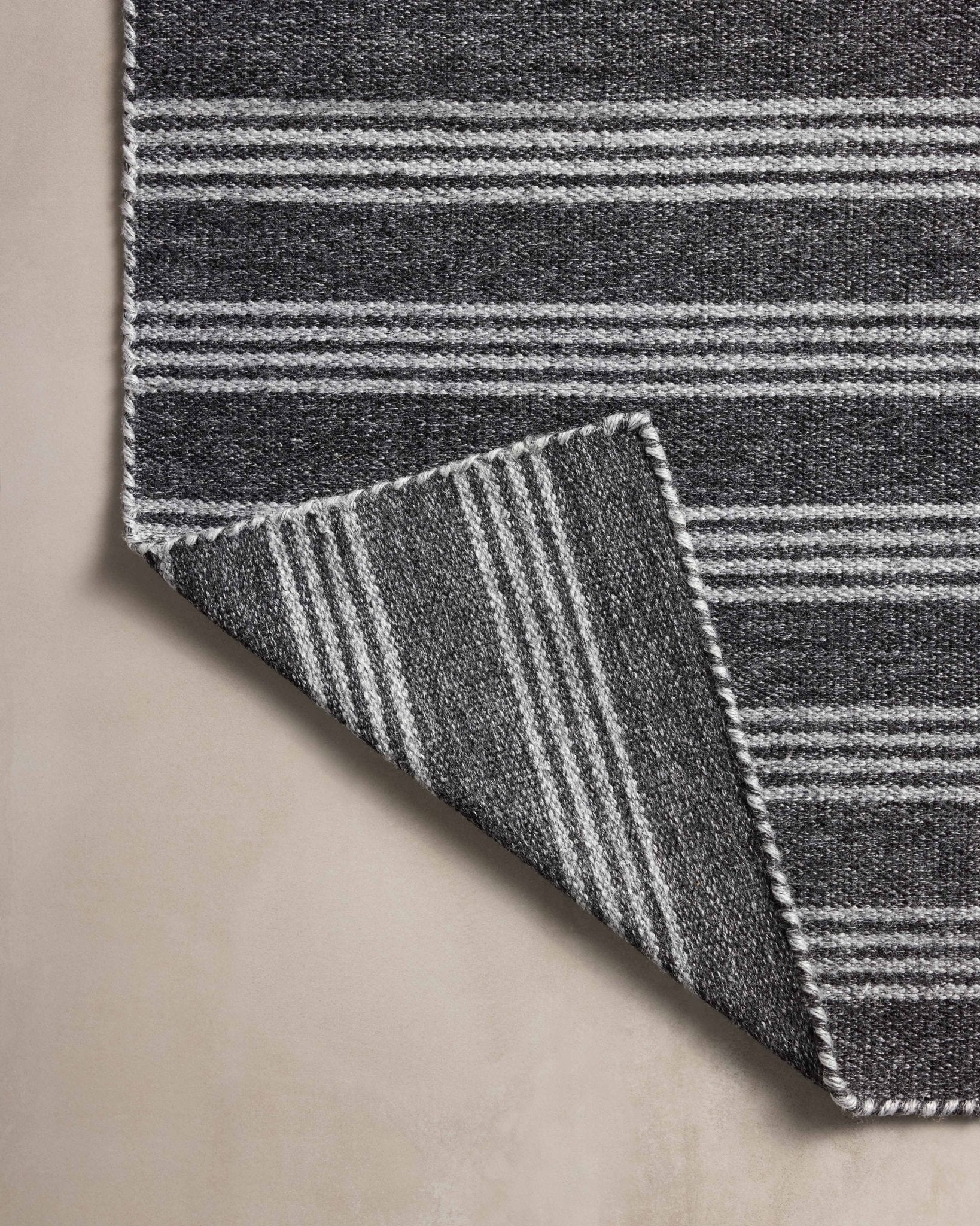 Magnolia Home by Joanna Gaines x Loloi Charlie Charcoal / Grey Rug